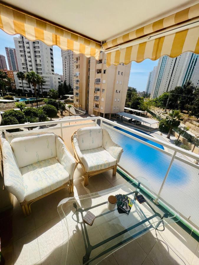 Magic Studio With Swimming Pool Benidorm Bagian luar foto